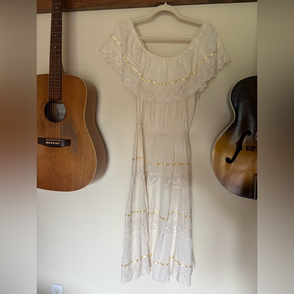 Gunnesax inspired gauze dress